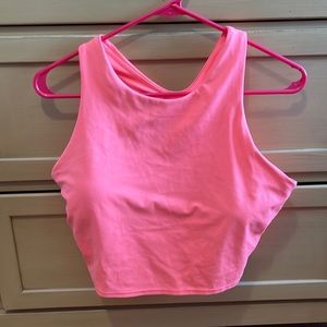 Athleta crop tank/ long bra